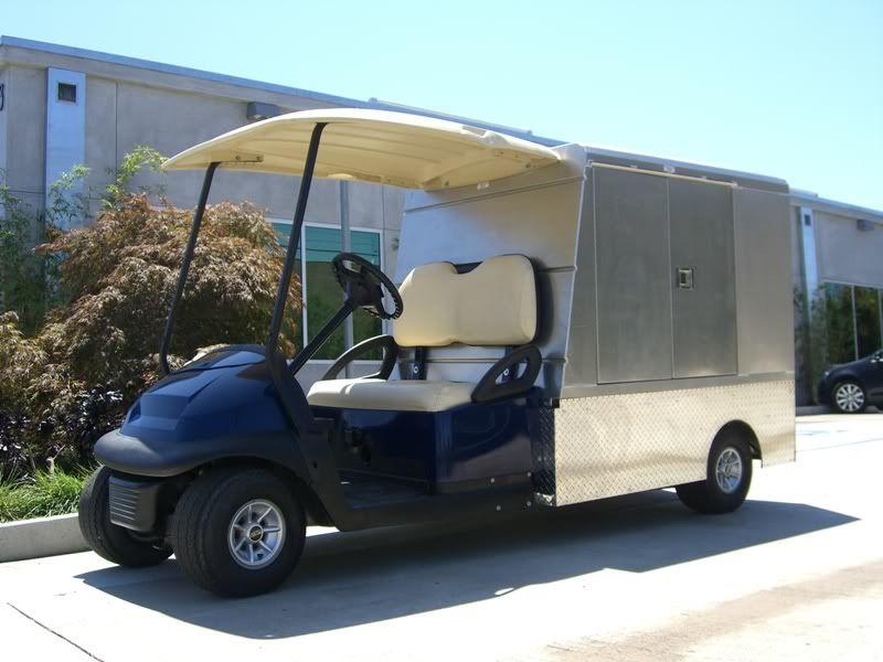 ELECTRIC Golf Cart UTILITY Catering Cart Beverage cart, LSV Carts